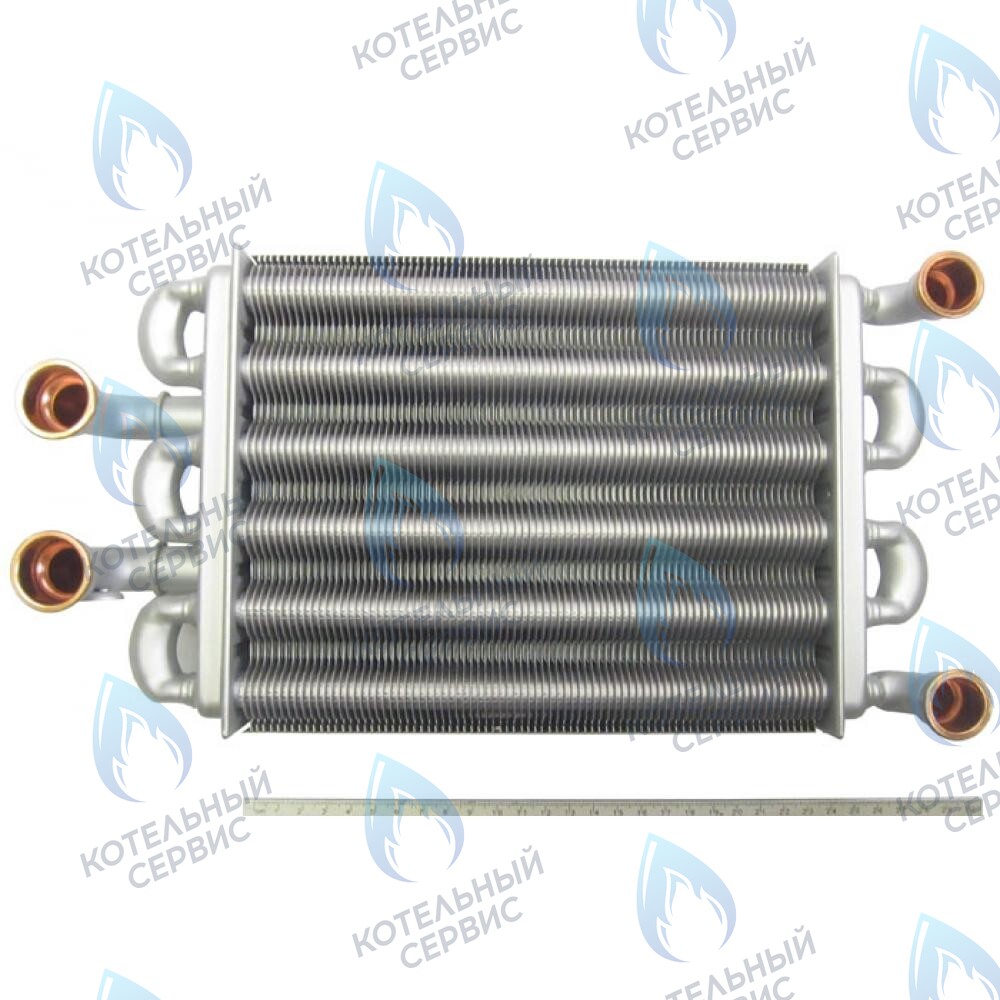 5700520 Теплообменник битермический 225mm  BAXI four  18 F в Орске