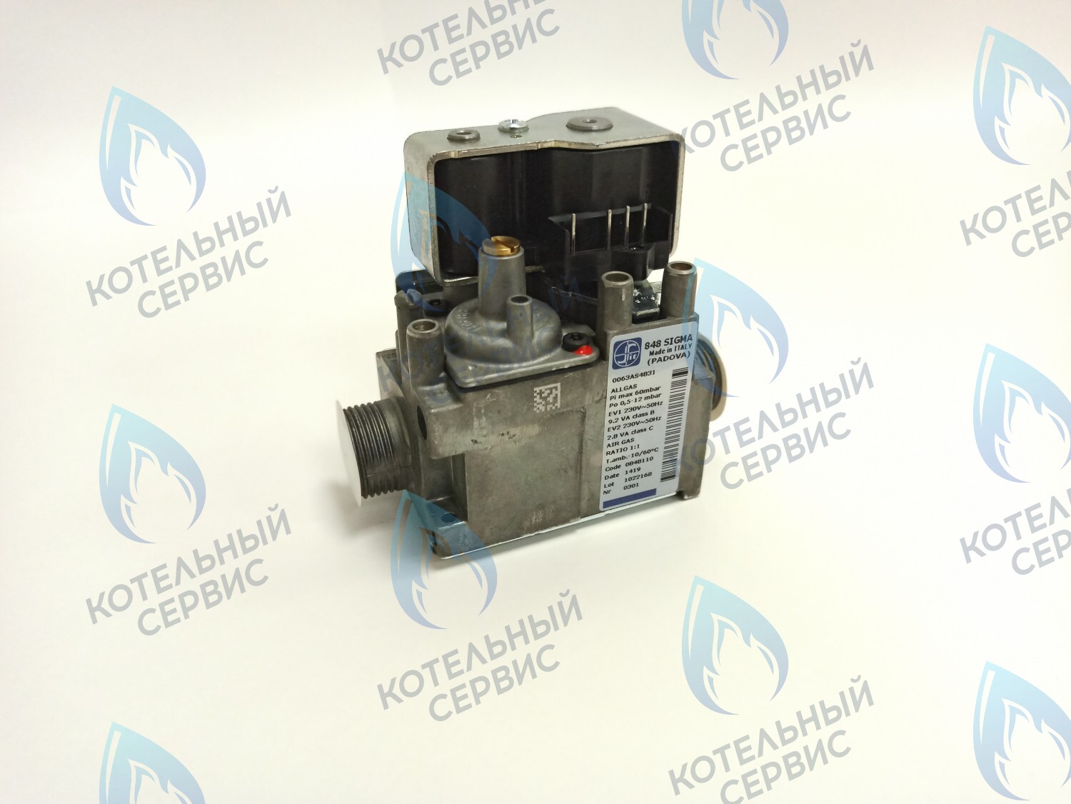 BI1293 104 Клапан газовый SIT 848 0848110 (0.848.110) BIASI M110B.24SM/C M110B.32SM/C M110B.24SR/C  (BI1293 104) в Орске