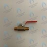 S323110023 Кран шаровой 1/4" короткий шток (TA-13~30, World Plus 13~30) KITURAMI в Орске