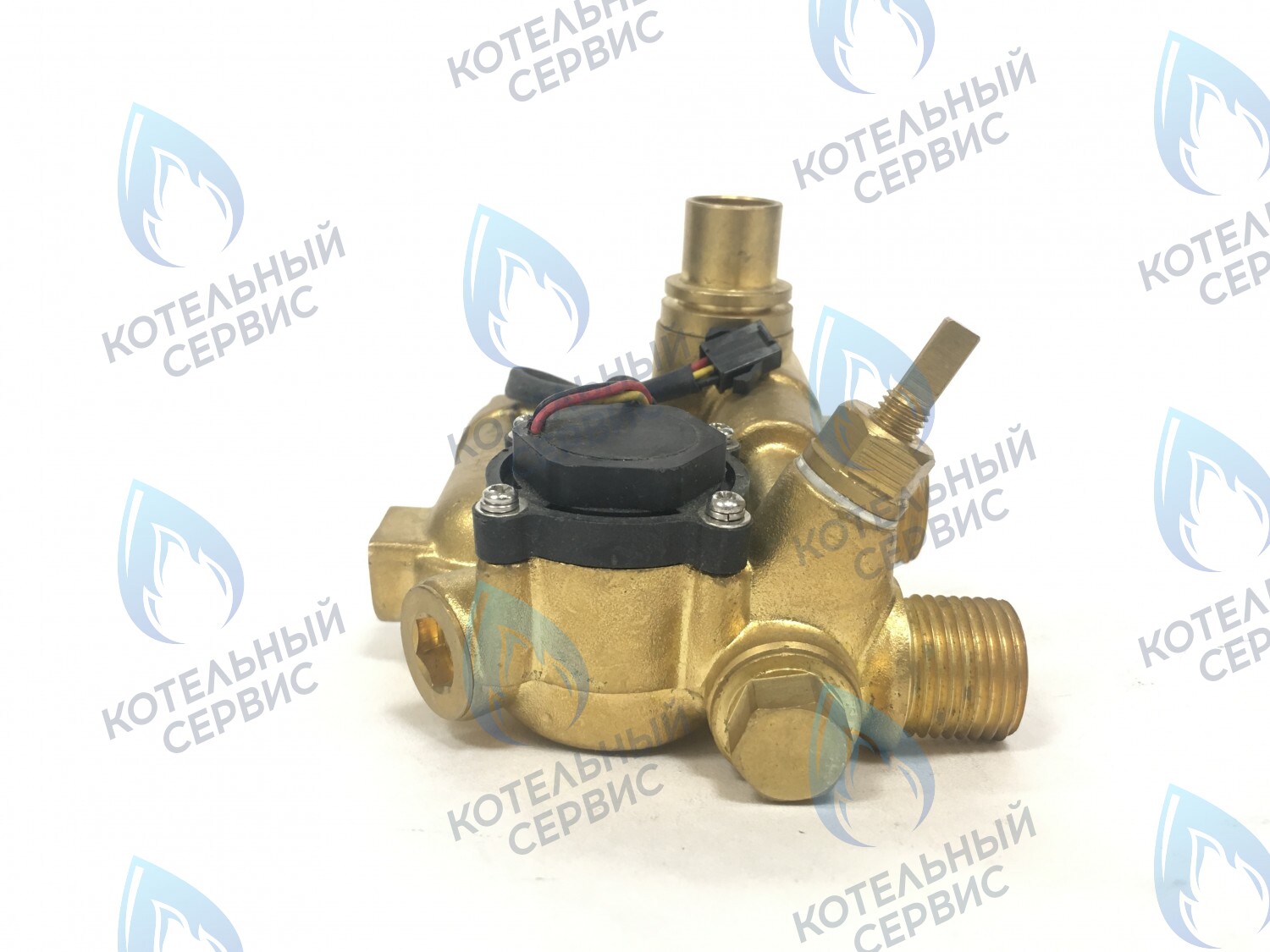 03-4004 Кран подпитки в сборе с кран-буксой и датчиком расхода воды GAZECO 18 / 24 -C-2, -T-2 в Орске