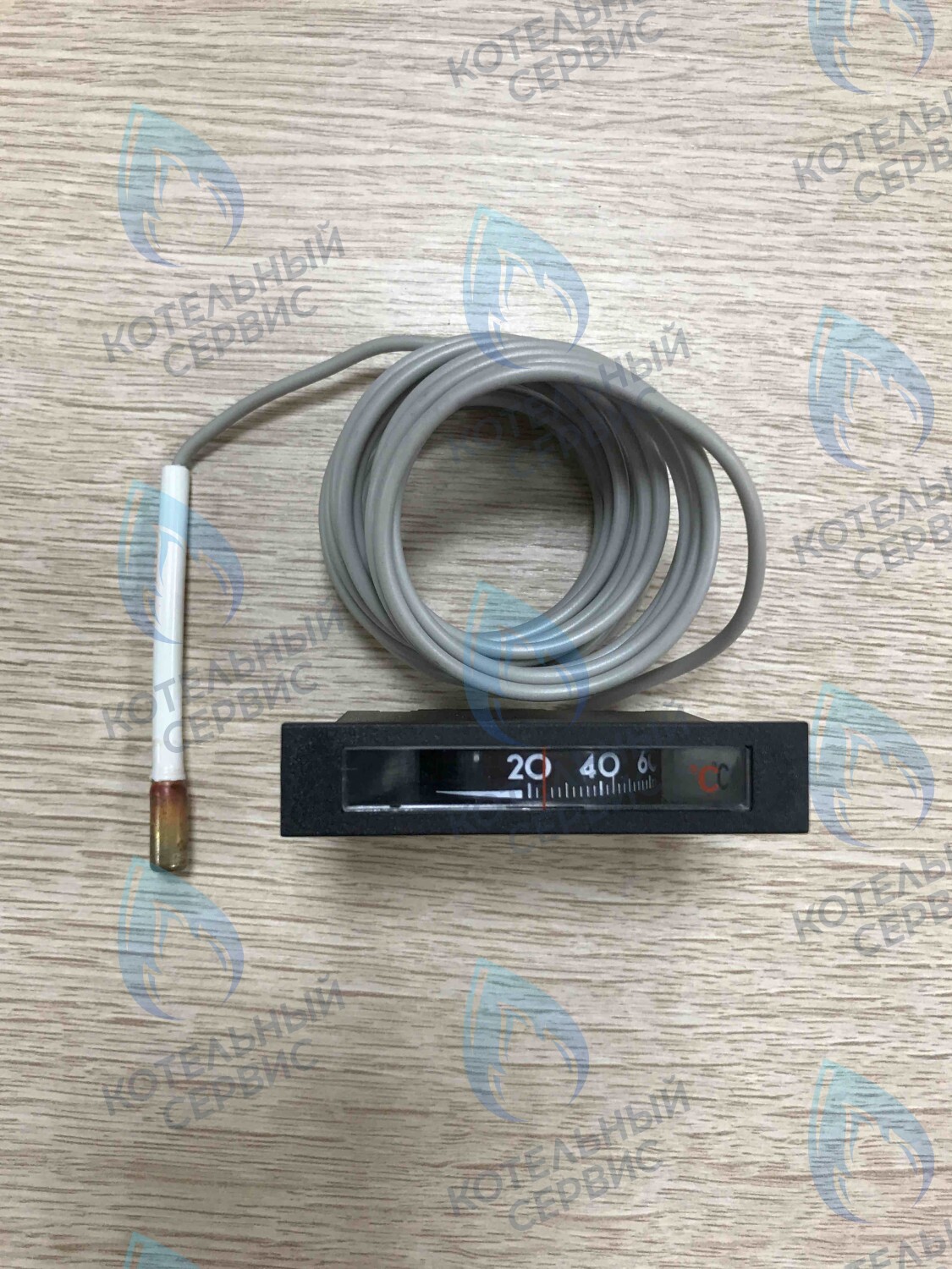 0020045039 Прямоугол.термометр черный PROTHERM в Орске