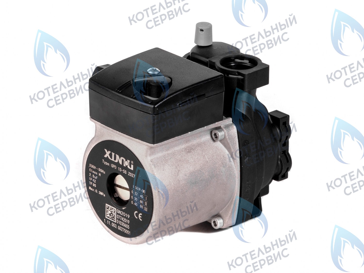 A00310 Циркуляционный насос XinHu GPD15-5S-Z027 (I:40w II:60w III:85w) HAIER F21S(T), HEC (10010013, 0530002961) в Орске