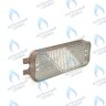 87186446230 Теплообменник  вторичный пластинчатый ГВС 12 пластин  BOSCH WBN6000/2000 12C/18C в Орске
