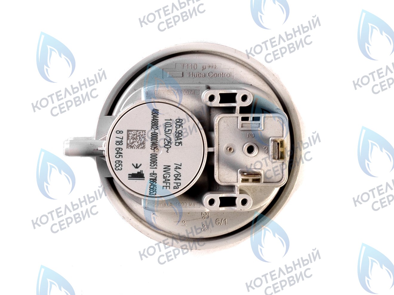87186456530 Реле давления воздуха (маностат, пневмореле) BOSCH WBN6000/2000 W-24C/24H в Орске