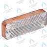 ES210P-166-12F-ZM Теплообменник  ГВС ZILMET вторичный 12 пластин (17B2071206) в Орске