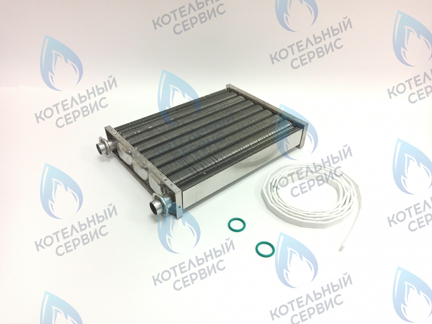 EM051-250 Теплообменник основной (первичный) Navien (с белыми прокладками в комплекте) Deluxe 35-40K, Deluxe Plus 35-40K, Ace 35-40K, Prime Coaxial 35-40K, Smart Tok Coaxial 35K в Орске