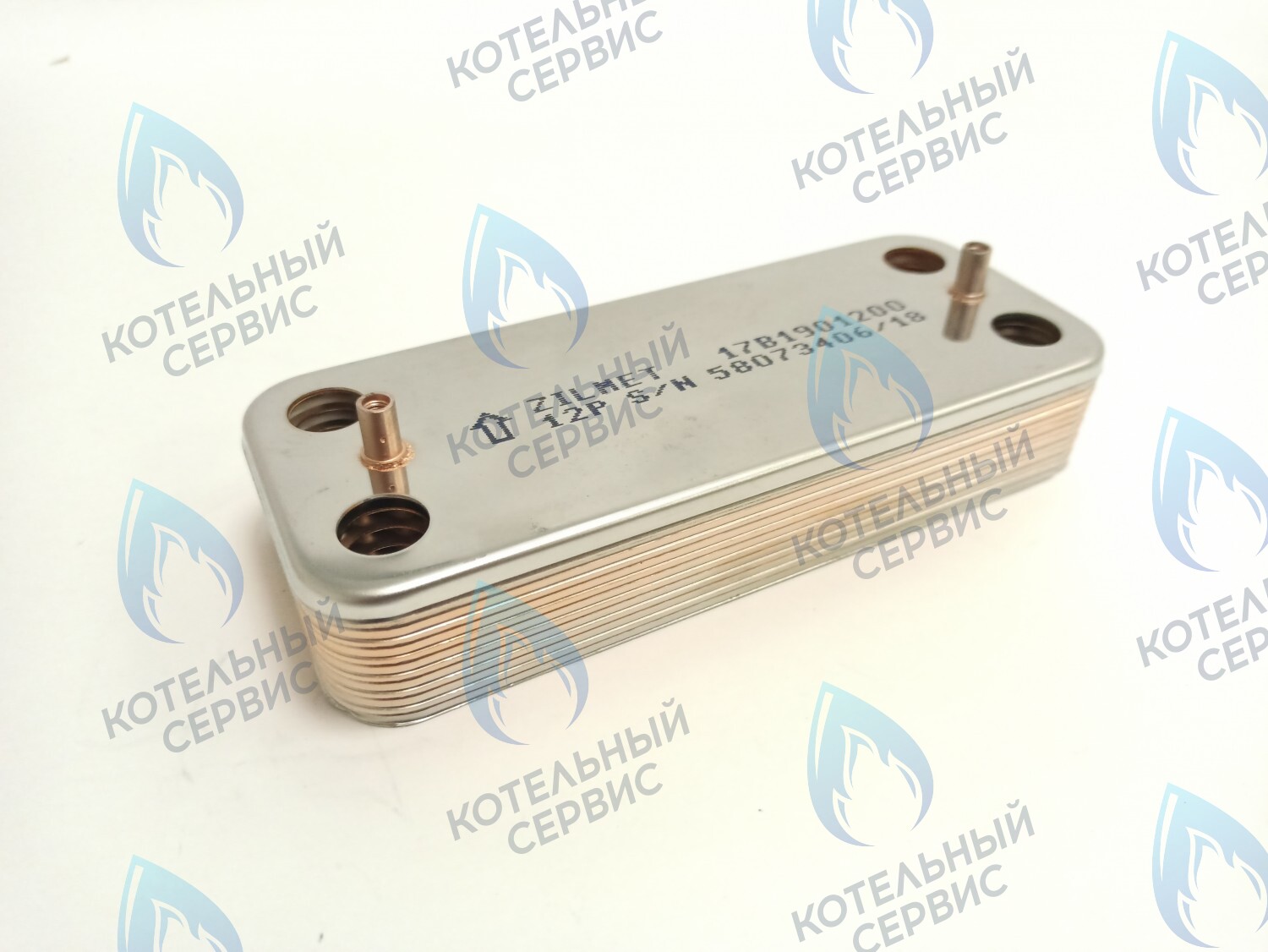 ES190P-148-12F-ZM Теплообменник ГВС ZILMET вторичный 12 пластин (17B1901200) в Орске