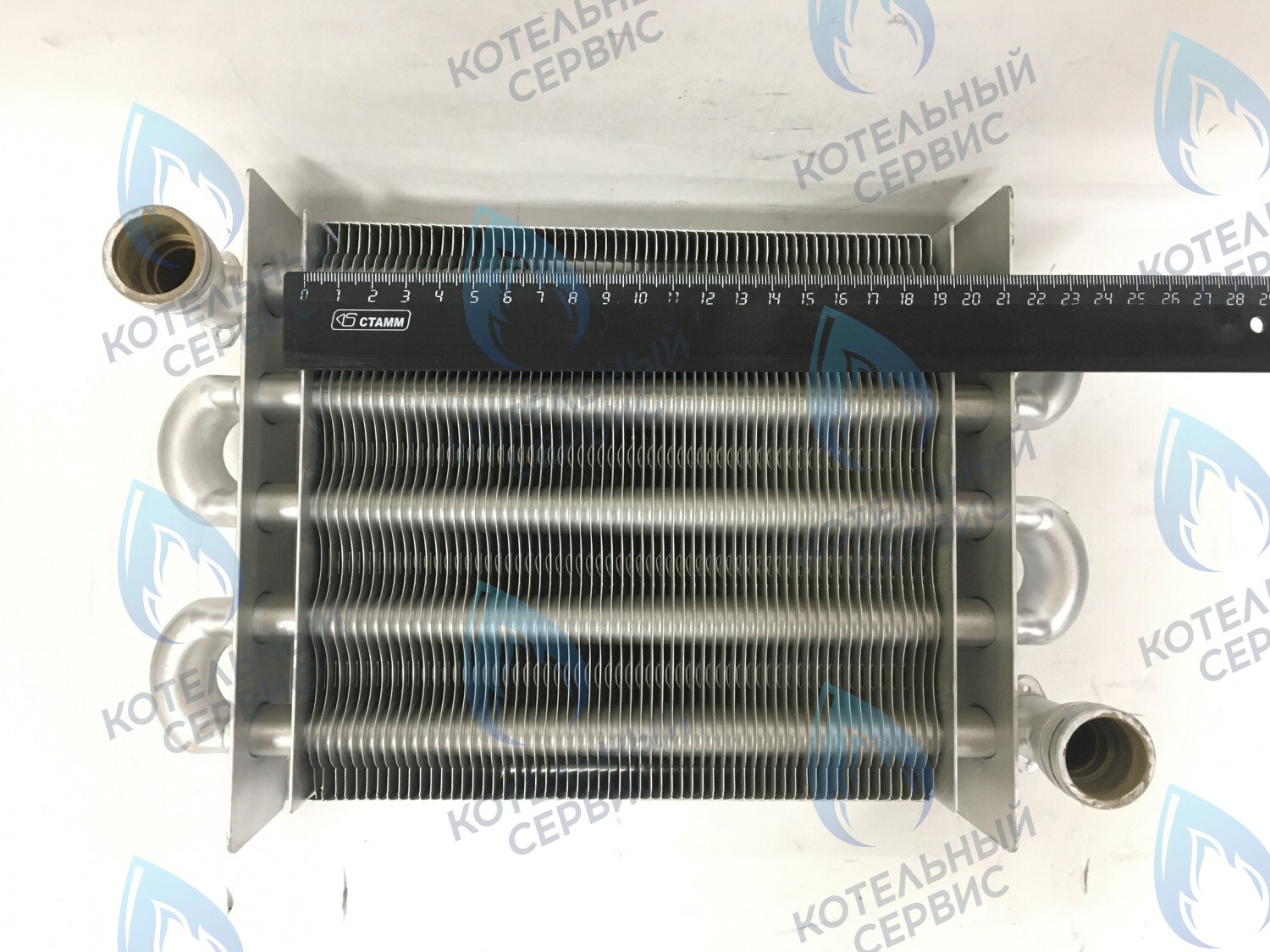 L47419 Первичный теплообменник 18кВт (198мм трубки 18мм для котлов после 07/2013) ROC в Орске
