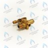 03-4019-02 Трехходовой клапан (старый, шток 53,5мм) GAZECO18-С2/Т2/ 24-С2 /Т2  Исполнение 2 (123) (после 07.14 г. до 05.16 г) (Блок гидравлический подсоединений) в Орске