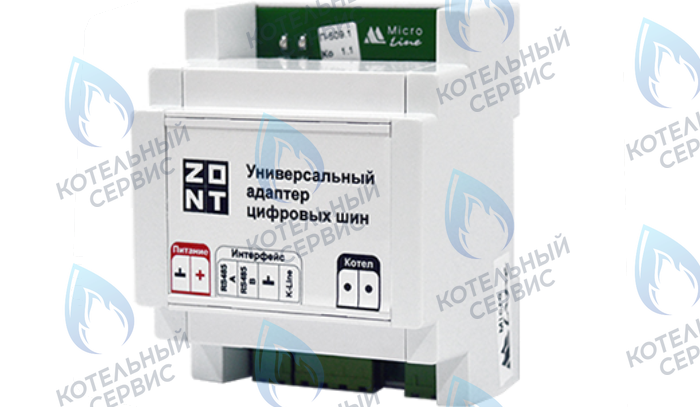 ML00005505 Адаптер универсальный цифровых шин ZONT V.01 (OpenTherm, E-BUS, BridgeNet (Ariston), BSB (Baxi), Navien, DIN) в Орске