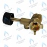 711666100 Патрубок входа ГВС BAXI (Гидрогруппа с краном подпитки) в Орске