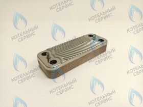 Теплообменник ГВС вторичный 12 пластин (CB11030032)