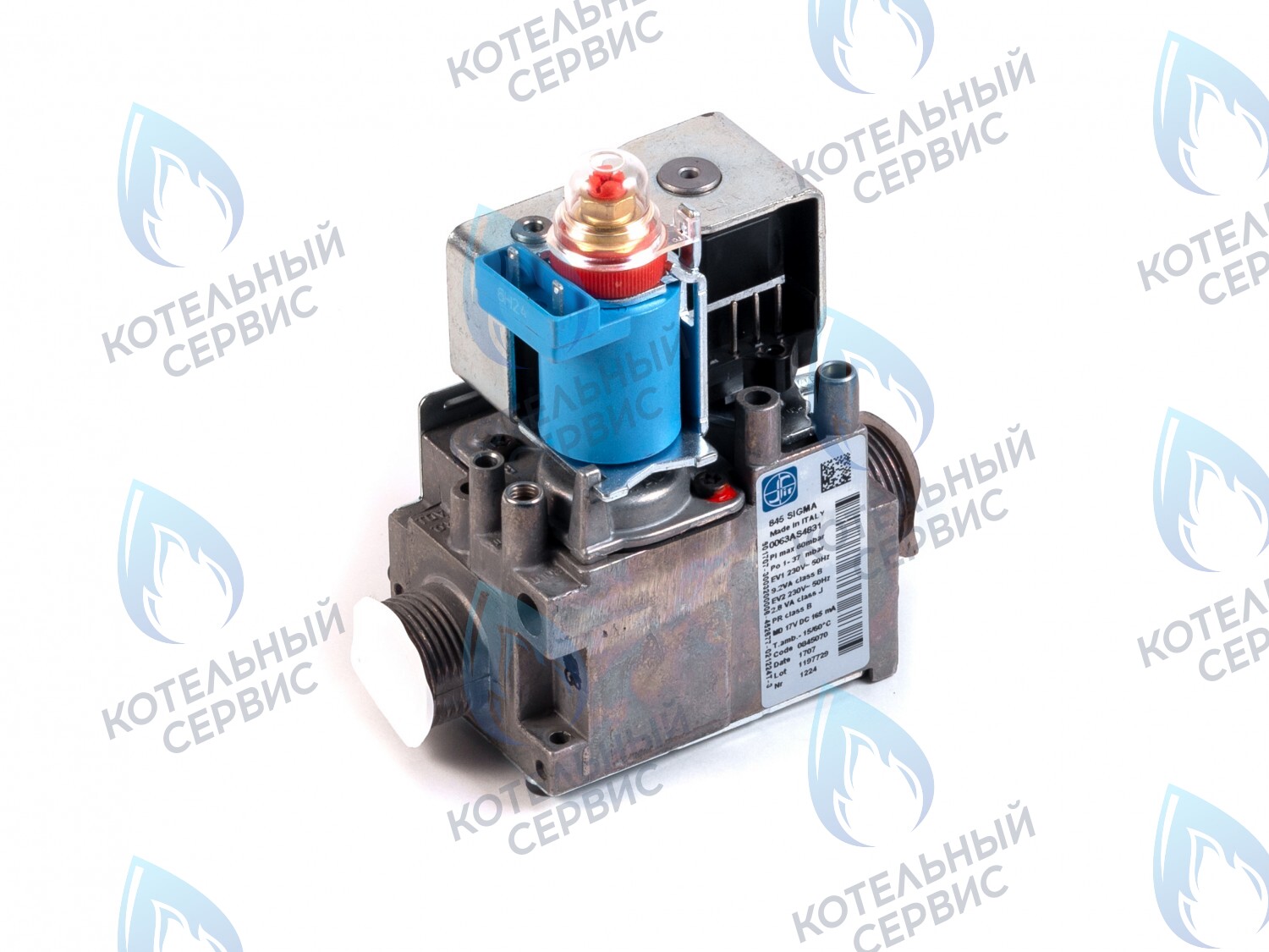 GV001 Газовый клапан SIT SIGMA 845 220VAC (переменный ток) PROTHERM (0020023213, 0020118636), ARISTION (65100516), FONDITAL, NOVA FLORIDA, ALPHATHERM (6VALVGAS04), ELECTROLUX (AA10021021, BI1093 104) и др. в Орске