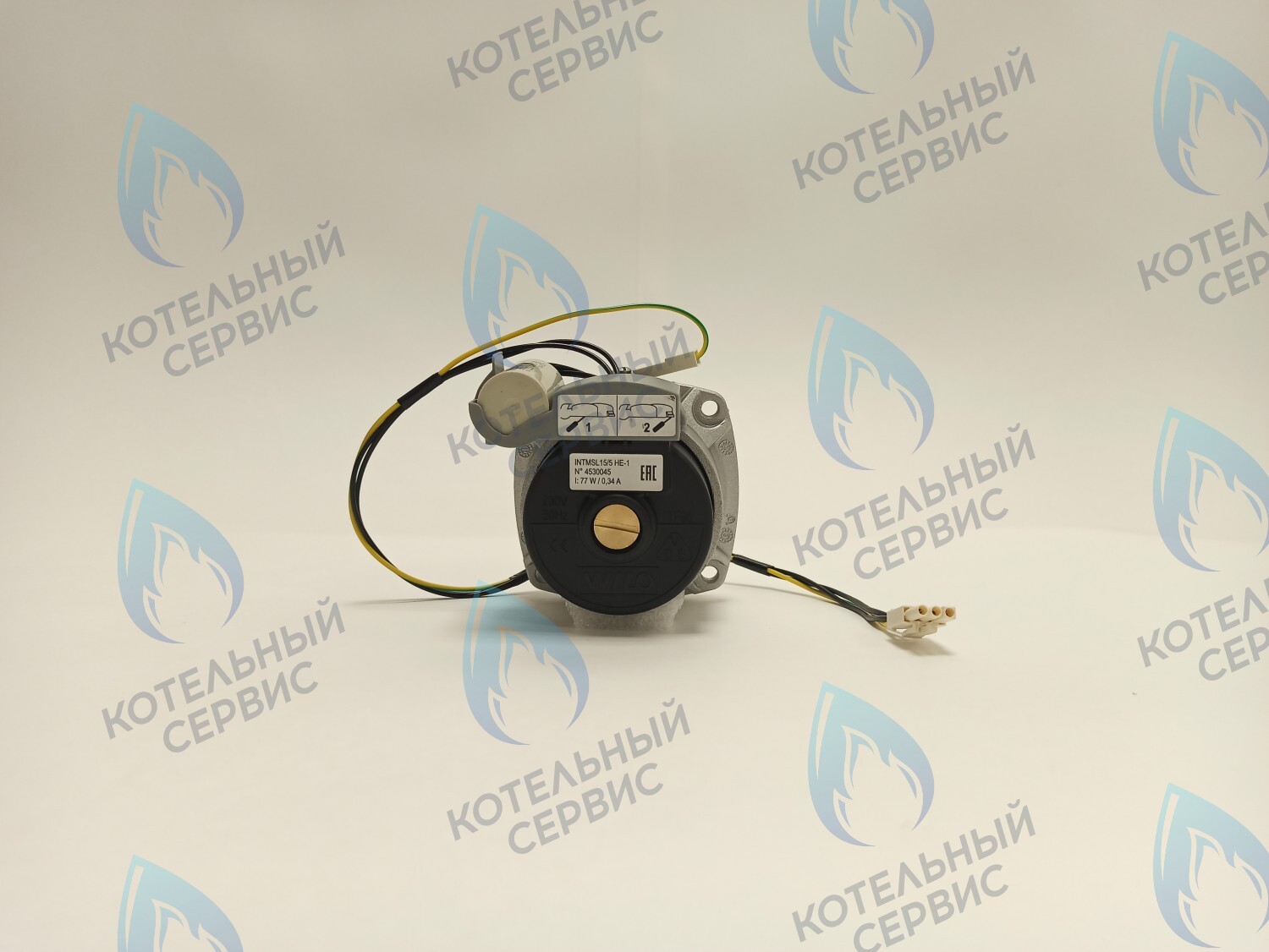 PH-W21CW50-WA82-Комп Двигатель насоса (черный пластик) (без улитки, с терминалом) (12/5, 15/5) аналог WILO 82w INTMSL15/5 HE-1 (21мм по часовой) в Орске