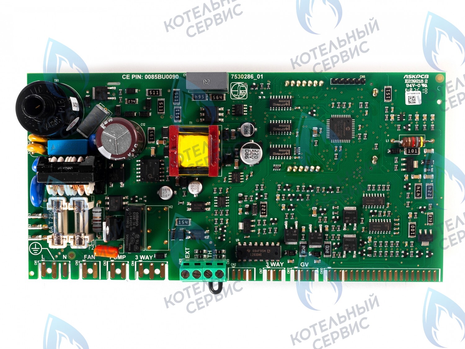 CB012-BEFORE-2017 Плата управления BOSCH (GAZ 6000) WBN6000  / WBN2000 (до 01.06.2017, первая кнопка "назад")  =<FD753  (87186496770, 87186477330) в Орске