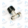 BI1592 110 Кран подпитки 3/8М Х1/4 D  Bitherm FEDERICA BUGATTI в Орске