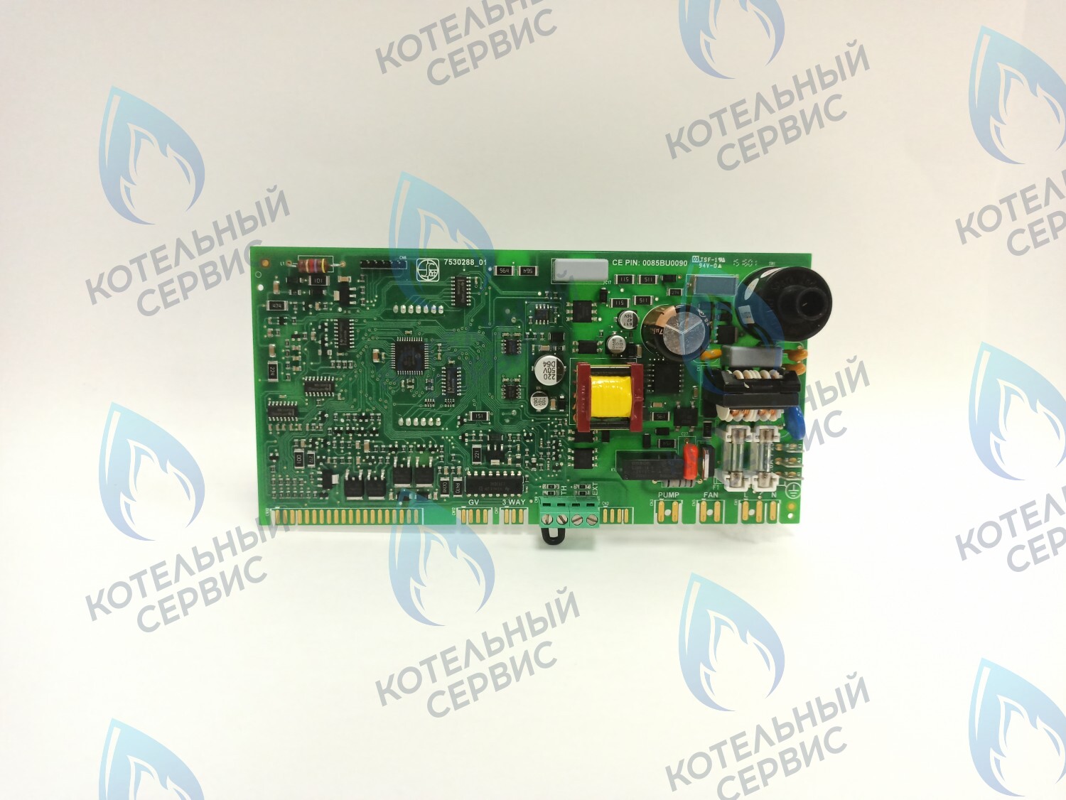 CB013-BEFORE-2017 Плата управления BUDERUS U072 (кнопки справа + и -) (до 01.06.2017 сер. номера до 754) (87186496780, 87186477370, 87186440920) в Орске