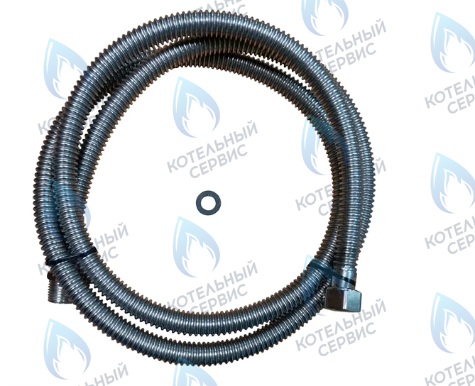  Подводка сильфонная газовая 1/2" Г/Ш 2,0м АКВАЛЮКС в Орске