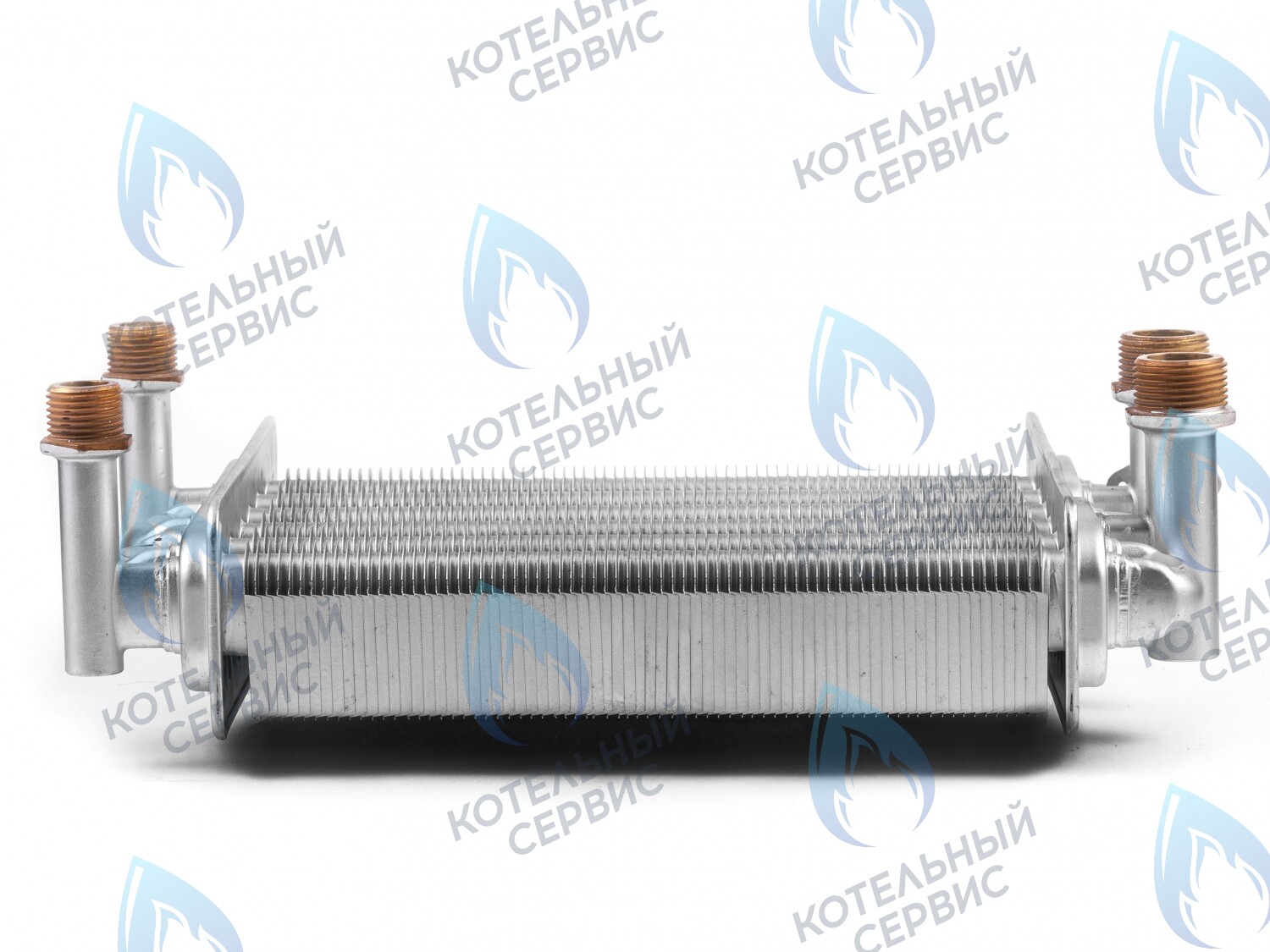 EB044-230 Теплообменник битермический 230мм 223мм (наружный-внутренний) KoreaStar Ace 24 (KS90263870), Ferroli Domina PRO 24 (398063870) в Орске