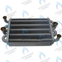 39837665 Теплообменник битермический Ferroli DOMINA F 11-20 N, DOMIproject F 24 D (39837660, 37405340) в Орске