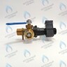 FF034-FS Кран подпитки с датчиком протока Ferroli  Domina (короткий) (39819560, 36902140) в Орске