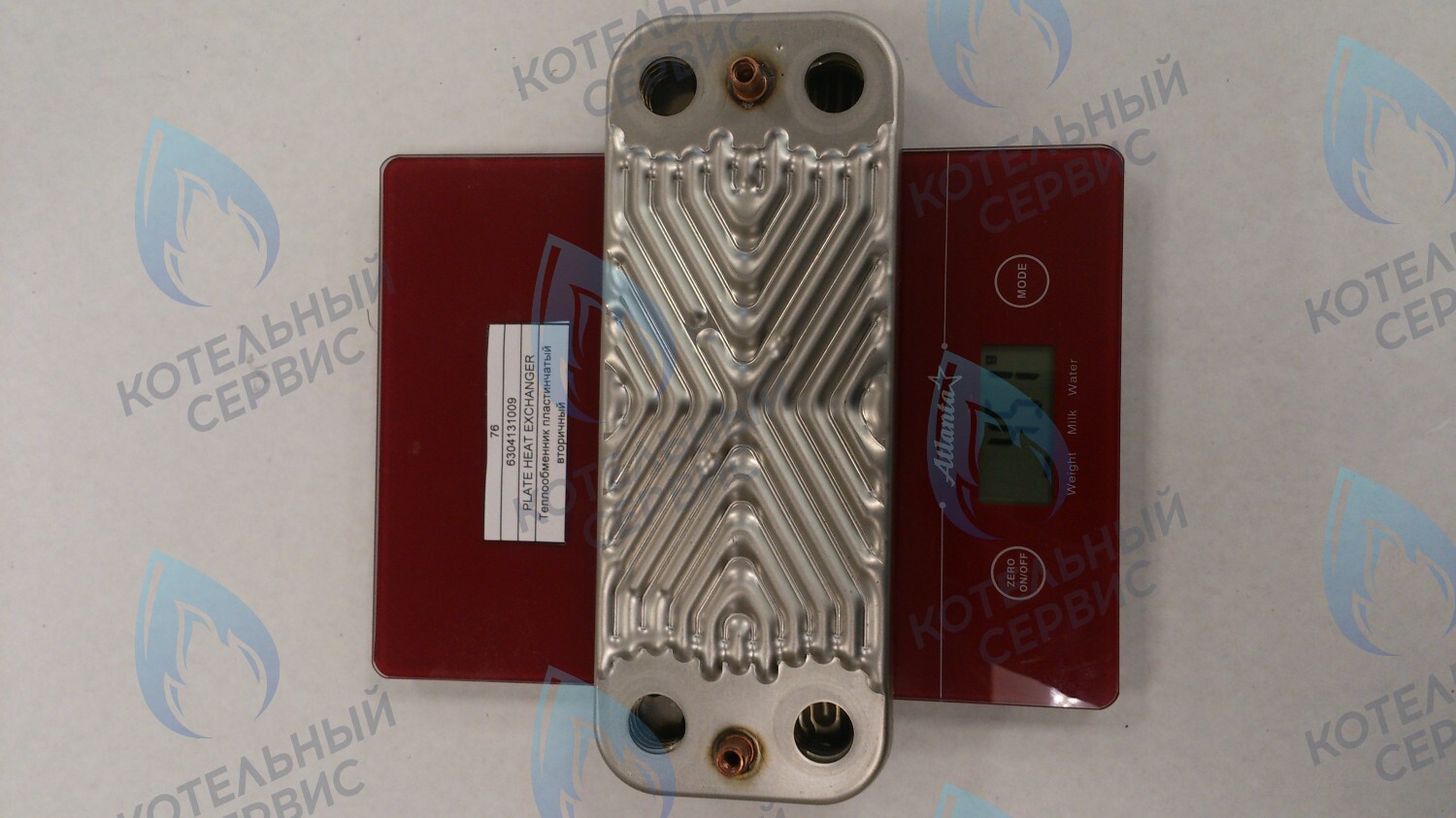 63041310091P Теплообменник ГВС пластинчатый вторичный 10 пластин (PLATE HEAT EXCHANGER) BAXI в Орске