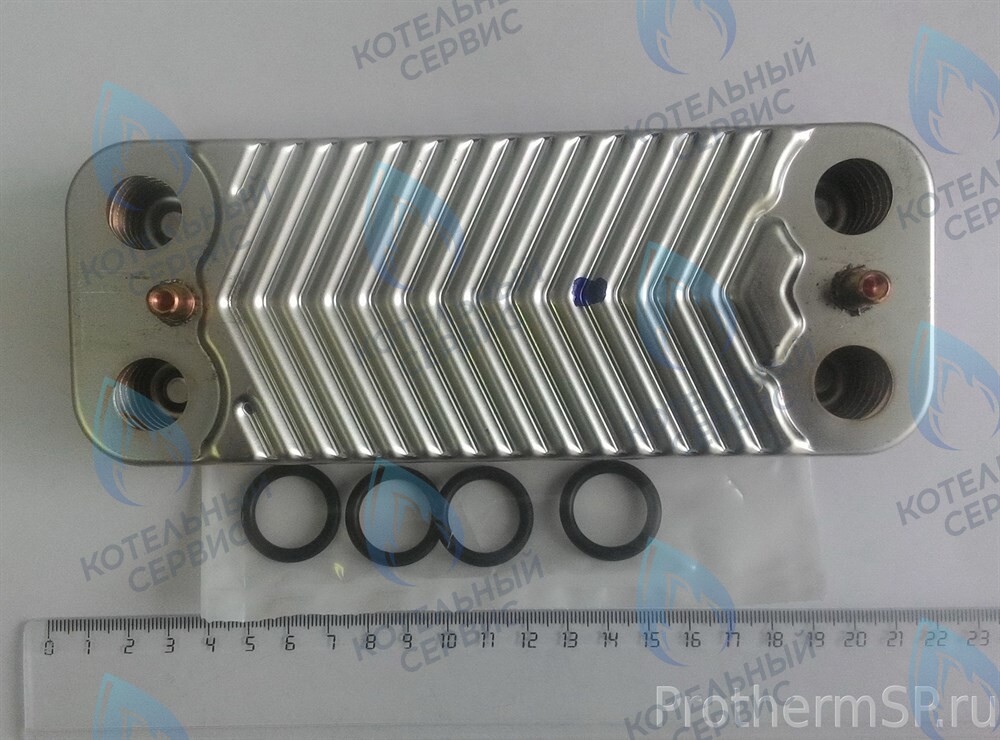 0020043598 Теплообменник вторичный Protherm Пантера 24 KOVR, 24 KTVR, 28 KTV (вер 17) в Орске