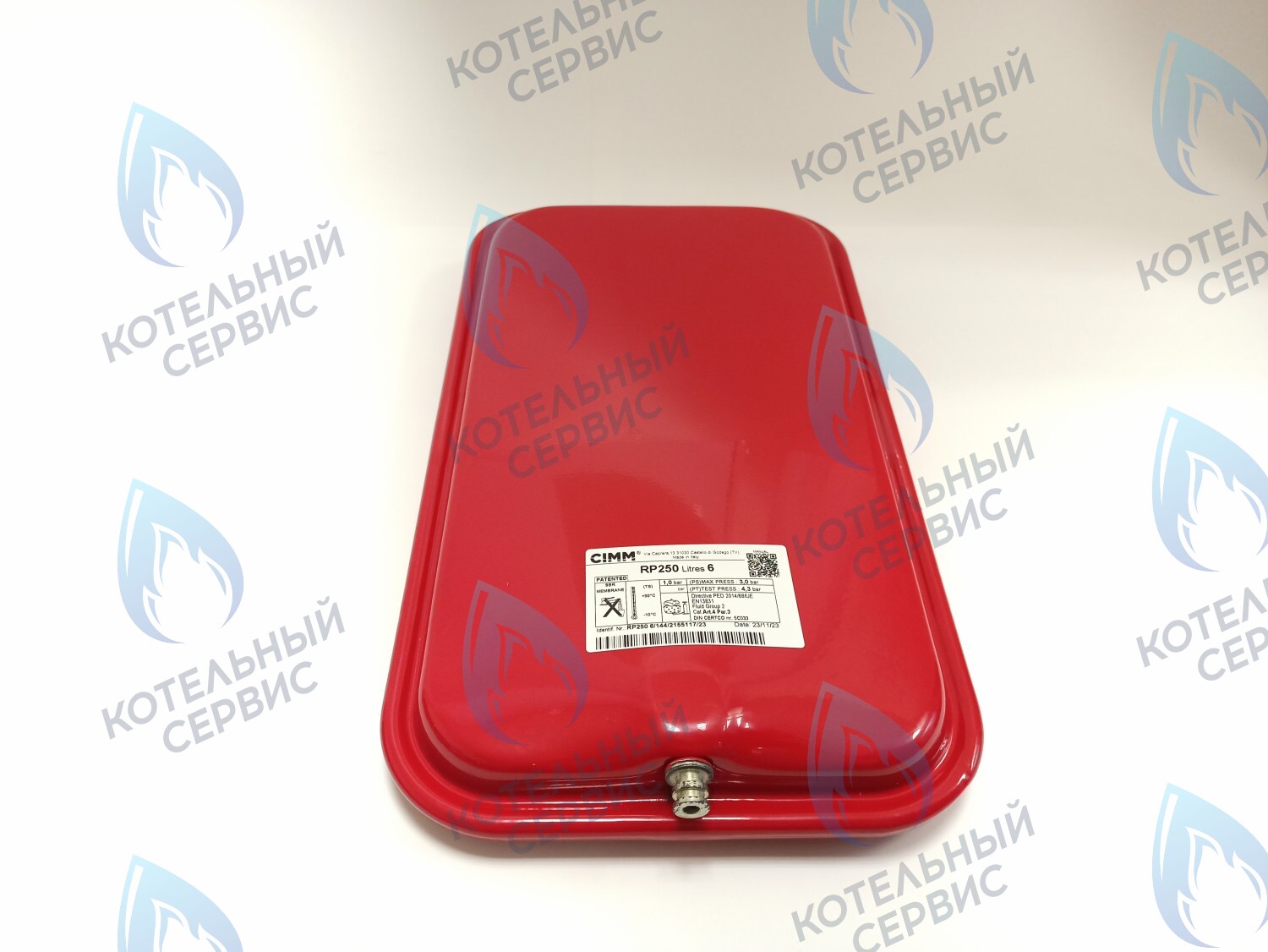 ET029-06L-CM Расширительный бак 6л (плоский) клипса Baxi MAIN-5 14-24 F (710471200) в Орске