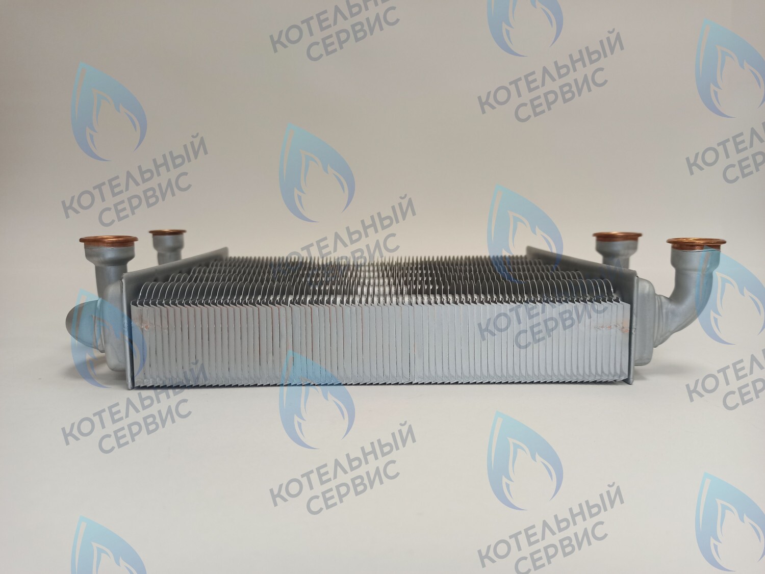 EB041-225-V Теплообменник битермический Valmex 225мм Ferroli Domina F 11-20 N, DOMIproject F 24 D (39837660, 39837665, 37405340) в Орске