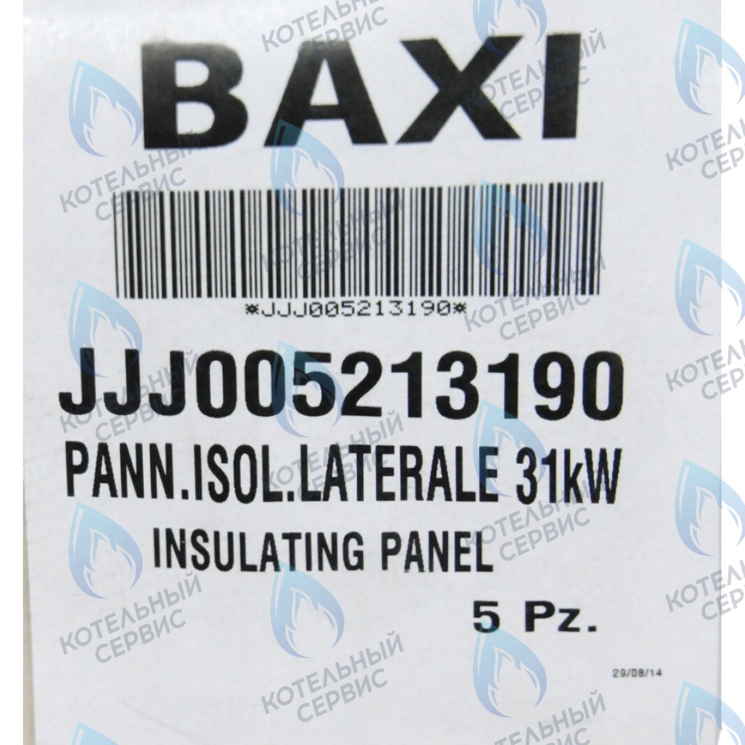 5213190 термоизоляционная панель боковая BAXI в Орске