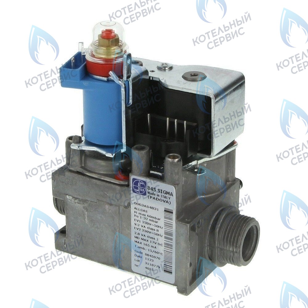 398000001 Газовый клапан Sigma 845 (запорная 220V - модулирующая 17V голубая) Ferroli Arena (RU) в Орске