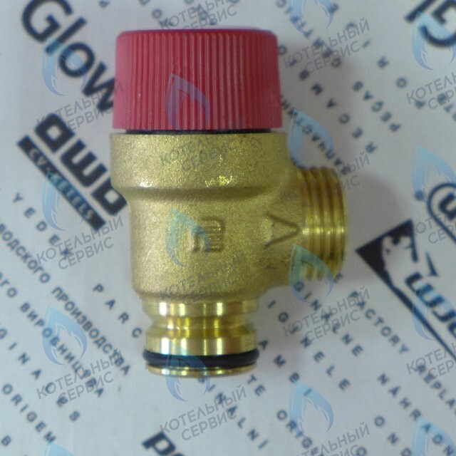 EV030-01-PR Клапан сбросной предохранительный 300кПа 1/2" (Protherm Пантера Леопард V17 0020035129, BAXI ECO FOUR, GAZLUX, GAZECO, HEC) в Орске