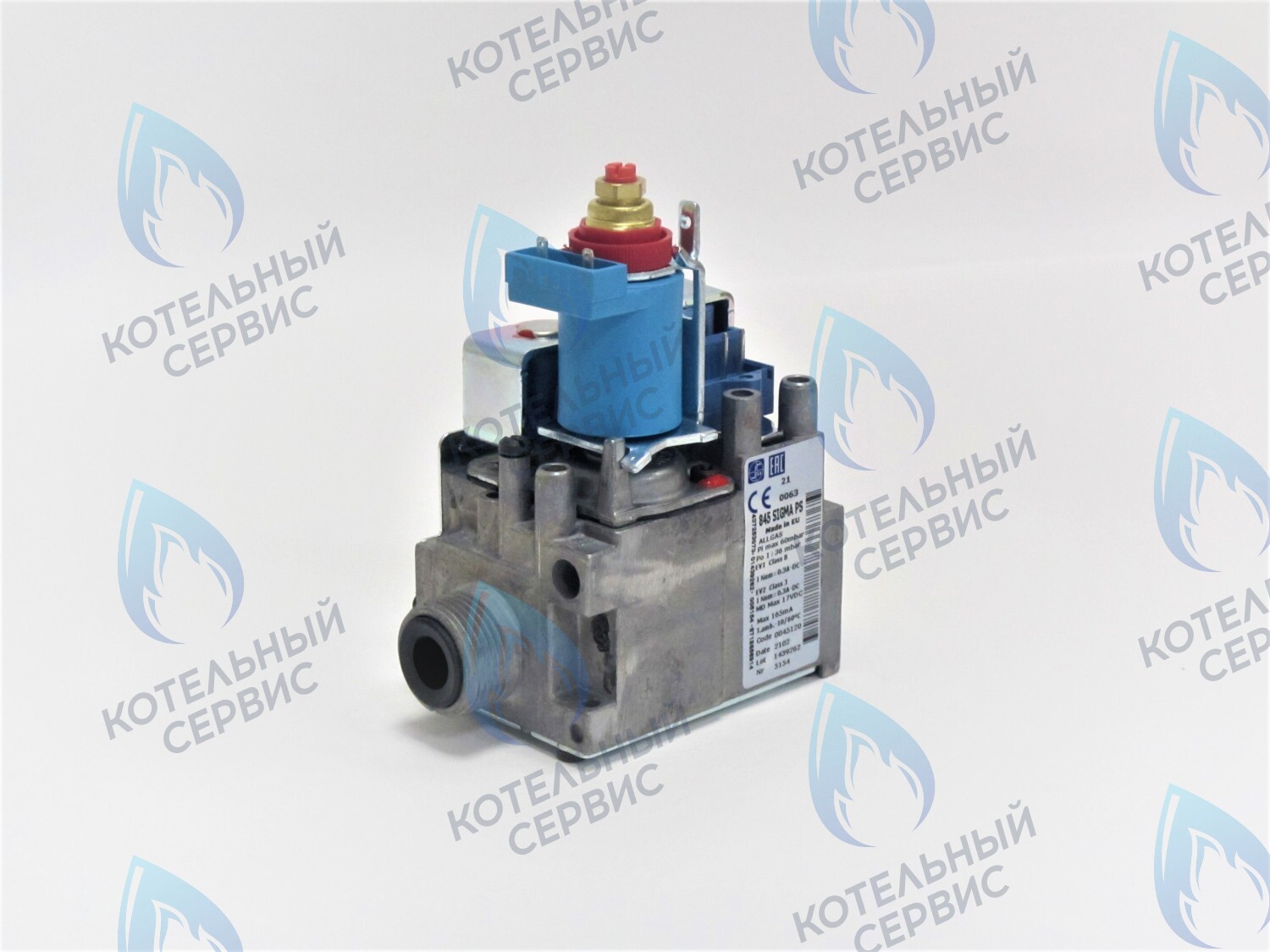 GV010 Газовый клапан SIT 845 SIGMA PS (code 0845120) BUDERUS U072, BOSCH WBN6000, GAZ 2500F (87186439430) в Орске