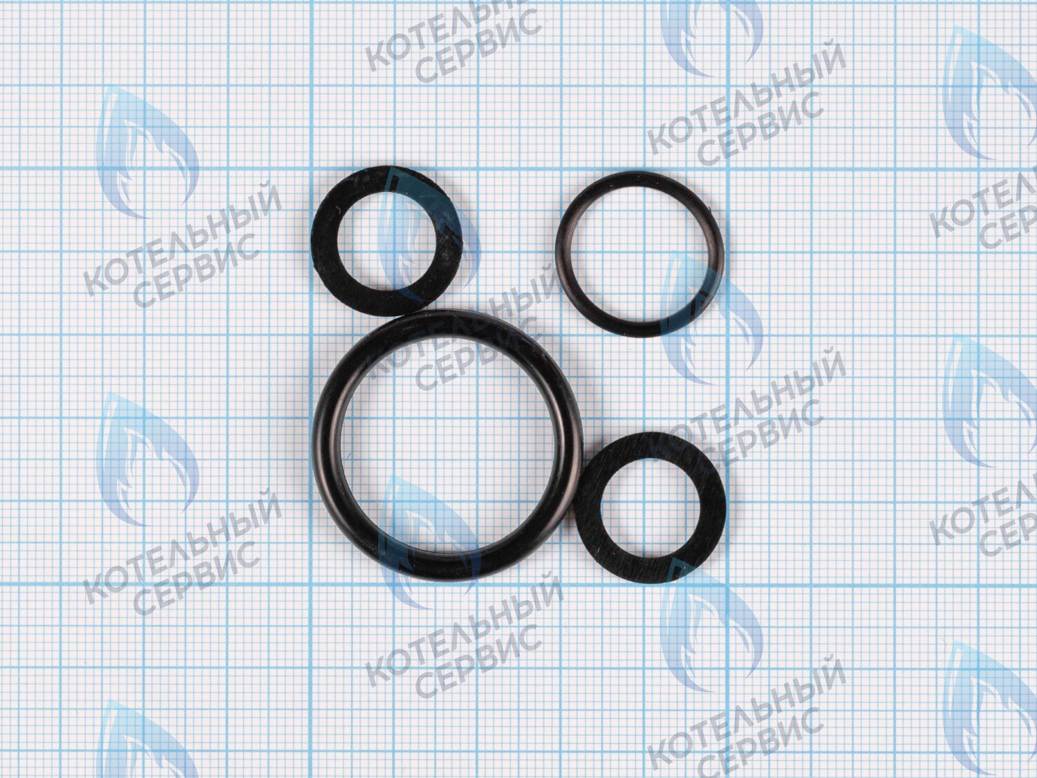 ZP102 Комплект уплотнительных колец (прокладок) (для газового узла) Master Gas Seoul, Arderia, Celtic в Орске
