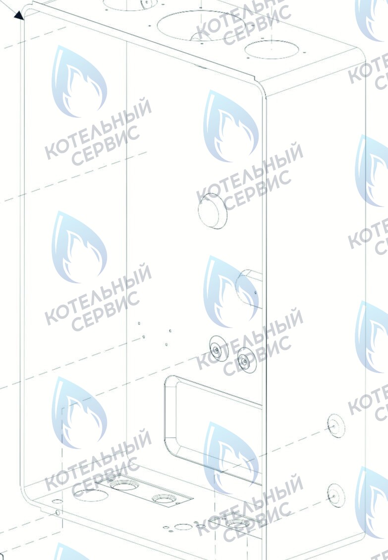 2070573 Корпус в сборе (29,1 - 40,7кВт) CELTIC в Орске