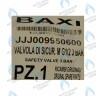 9950600 Клапан предохранительный 3 бар BAXI в Орске