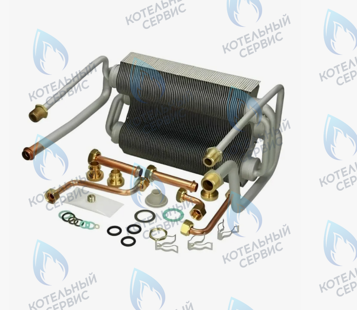 39830930 Теплообменник битермический KIT PACCO UN.24kW S/GRUPPO H2O FERROLI в Орске