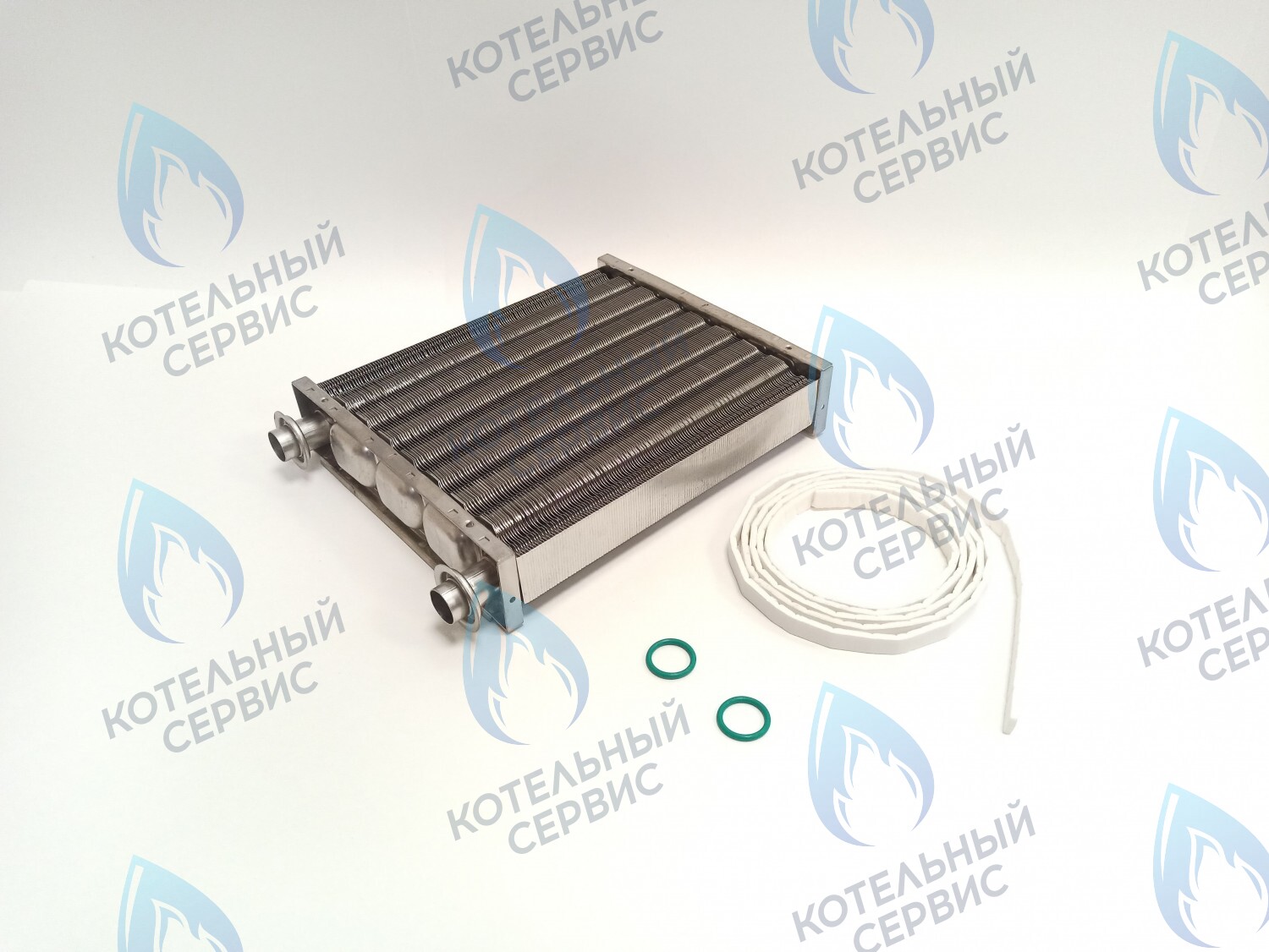 EM052-220 Теплообменник основной (первичный) Navien (с белыми прокладками в комплекте) Deluxe S/C/ONE/C Plus 10-24K в Орске