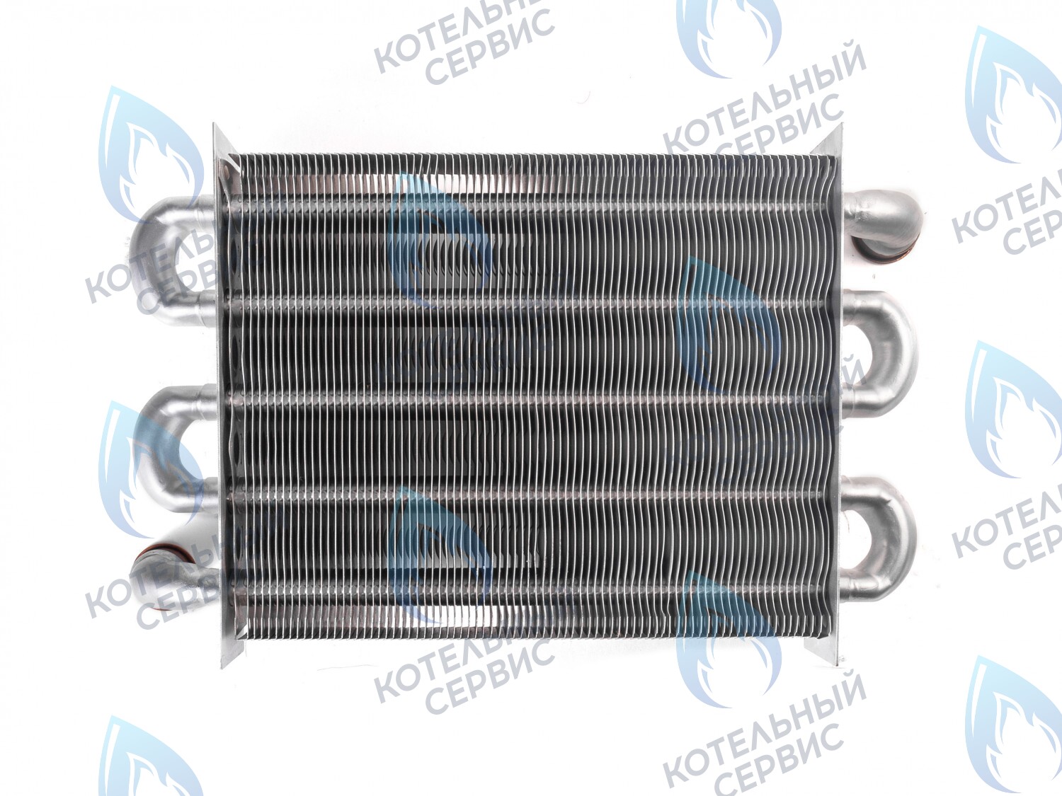 398002570 Теплообменник первичный (основной) (крепление - клипсы) Ferroli Fortuna Pro F13-F24 (398002570,398615500) в Орске