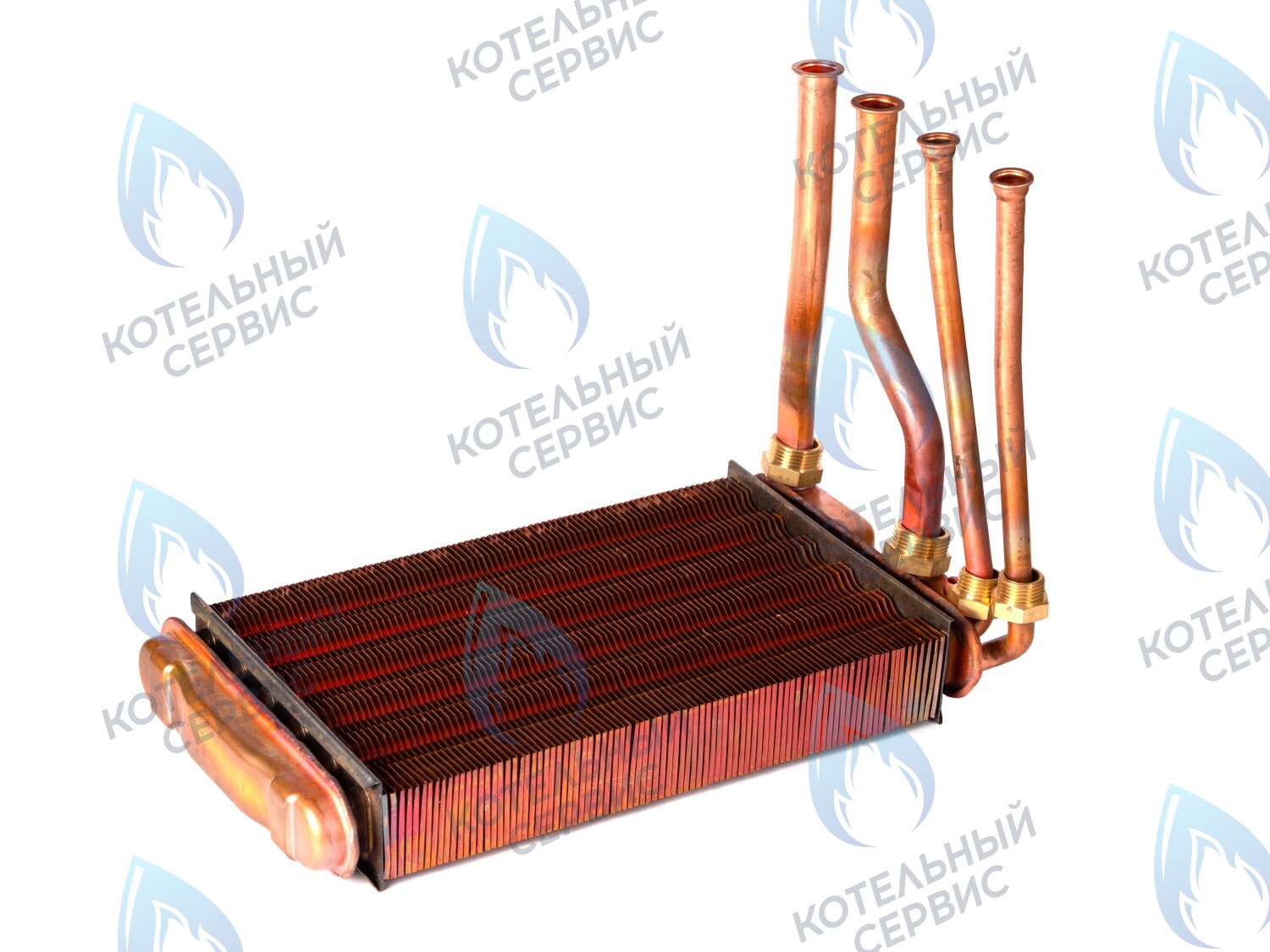 EB031-280 Битермический теплообменник BOSCH Gaz 4000 W ZWA24-2K(A), BUDERUS  Logamax U052/54 K U042/44  U022/24 K 24 Квт (87154065460) в Орске