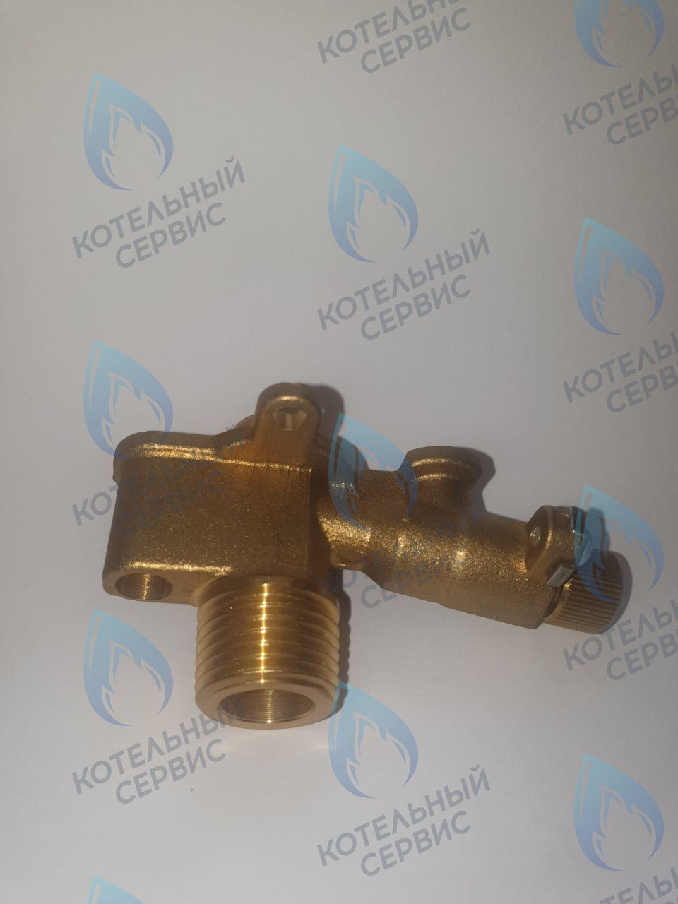 440013593 Штуцер входа холодной воды с краном подпитки RINNAI EMF в Орске