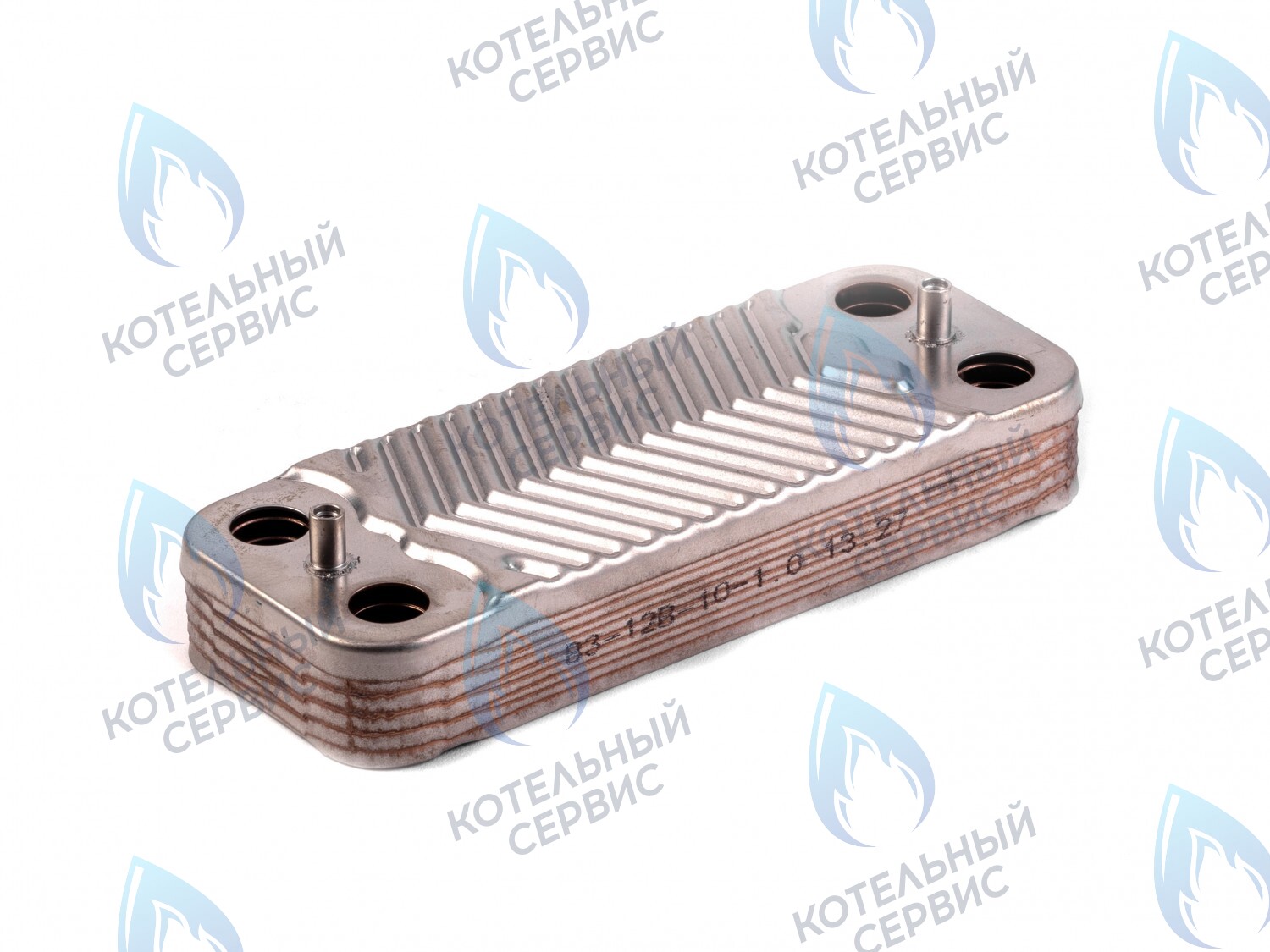 L47242 Вторичный теплообменник（ГВС）18кВт optima (10 пластин, для котлов после 07/2013) (по диагонали) ROC в Орске
