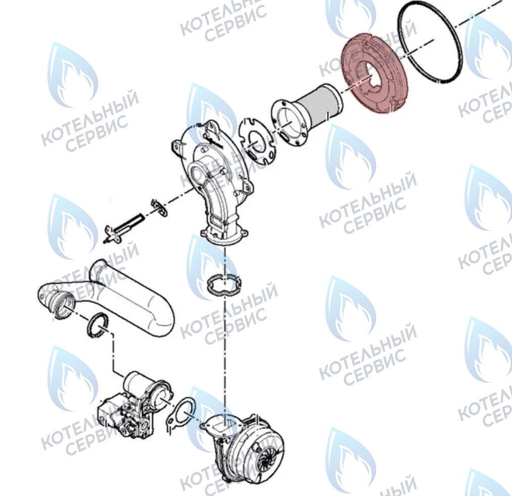 7828716 Теплоизоляционное кольцо VIESSMANN в Орске