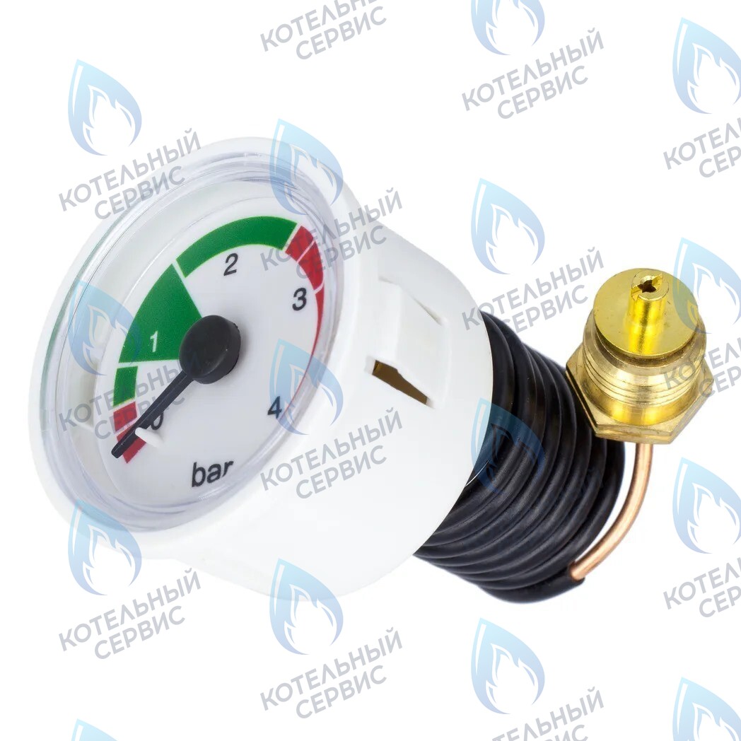 1472 Манометр 4 бар механический  DY 10 DY 13 DY 18 DY 24 DL 26  DC50  WL 26 WLB 18 WLB 24 WLB 26 WLB 30 WLB 35 HUBERT в Орске