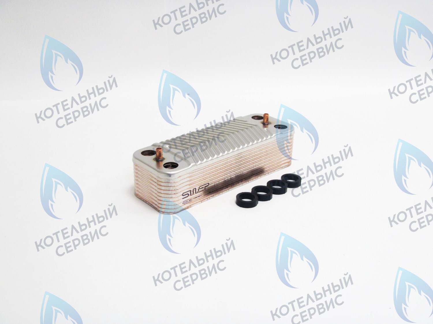 39822180 Теплообменник вторичный KIT SCAMBIATORE 20P-->39822750 FERROLI в Орске