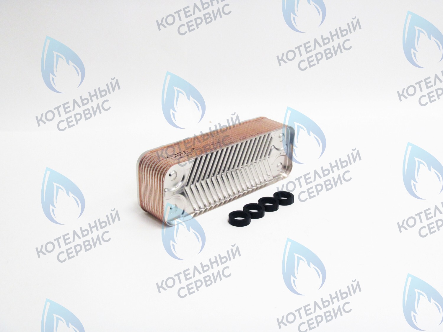 39822180 Теплообменник вторичный KIT SCAMBIATORE 20P-->39822750 FERROLI в Орске