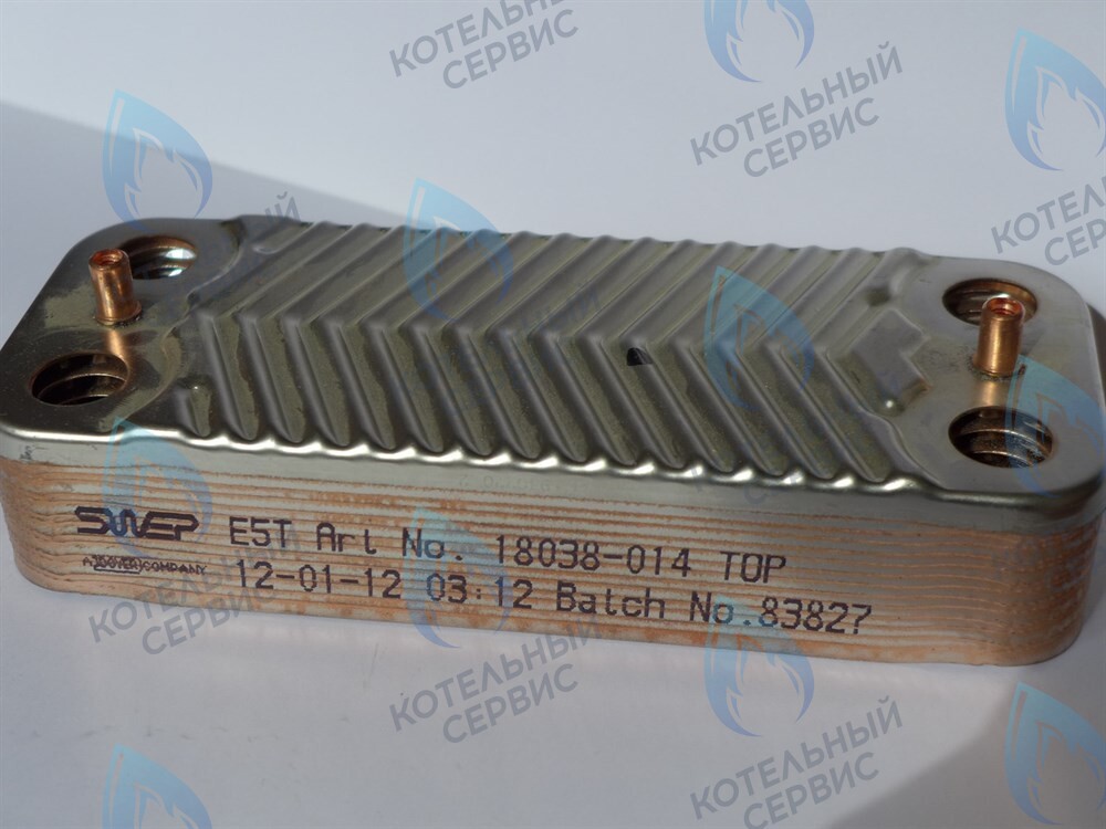 16469 Теплообменник вторичный NevaLux 8224, 8624 21000 6052 01100 в Орске