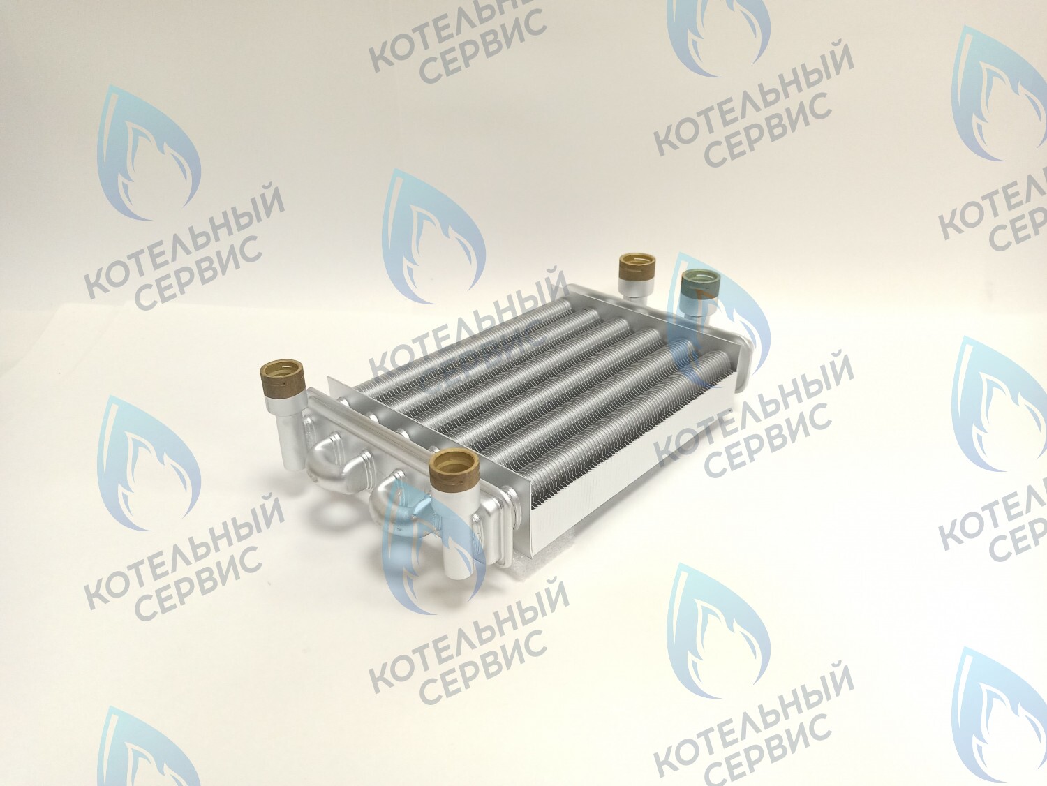EB011-230 Теплообменник битермический 18 кВт 230мм GAZLUX Economy 18-T-1/-С-1 (02-2001) в Орске