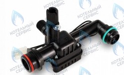 30013089A Гидроузел датчика протока с краном подпитки Navien Deluxe 35-40K, Deluxe Plus 35-40K,  Smart Tok Coaxial 35K, Prime Coaxial 35K, Ace 35-40K в Орске
