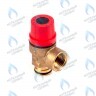 EV031-02-PK Сбросной клапан 3 бар металл (под болт) (Baxi ECO Four, PROTHERM Пантера 17) в Орске